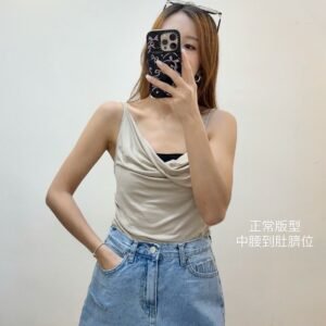 破爛牛仔裙褲